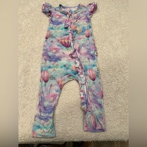 Bums & Roses Colorful Hot Air Balloon Kids Footie